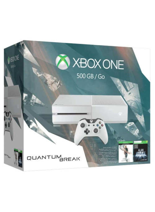 Игровая приставка Microsoft Xbox One 500 ГБ White + Quantum Break ...